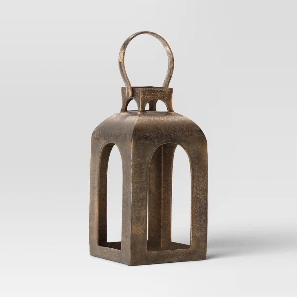 13” tall lantern
