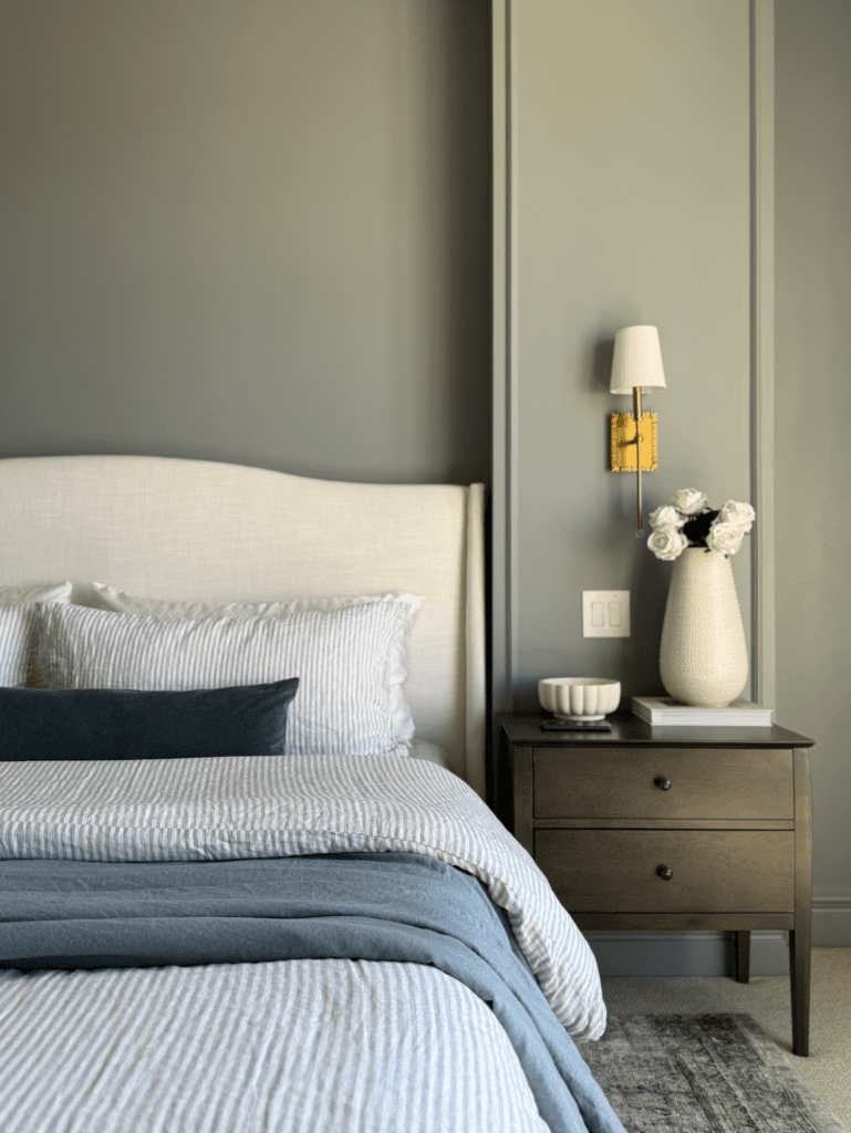 My European stripe linen duvet cover bedding