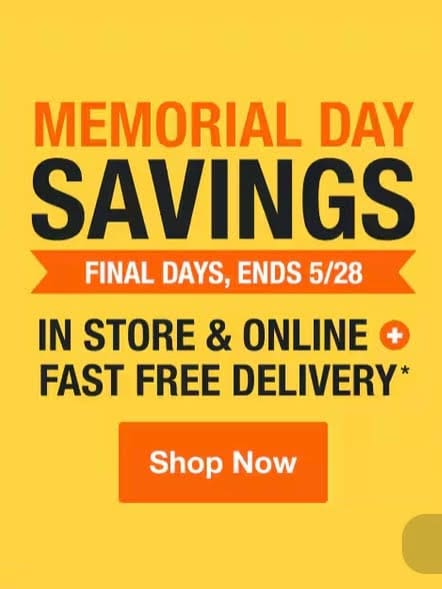 Home Depot Memorial Deals – Traeger grill and outdoor equipment