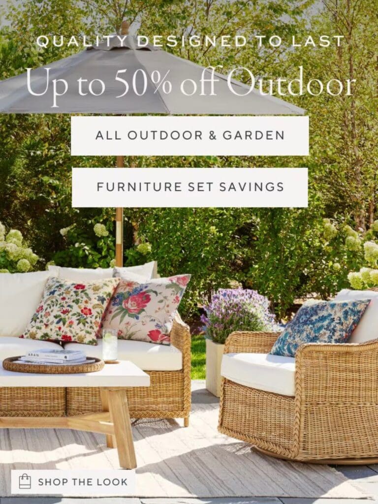 Pottery Barn Clearance – timeless furniture and decor